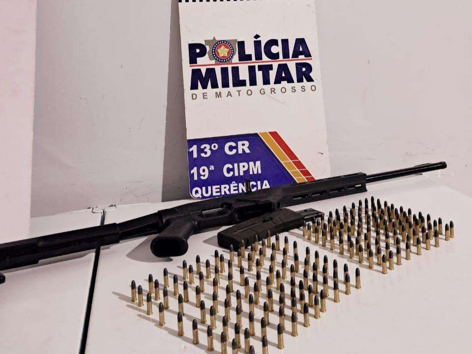 Homem é preso por disparo de arma e lesão corporal em Querência