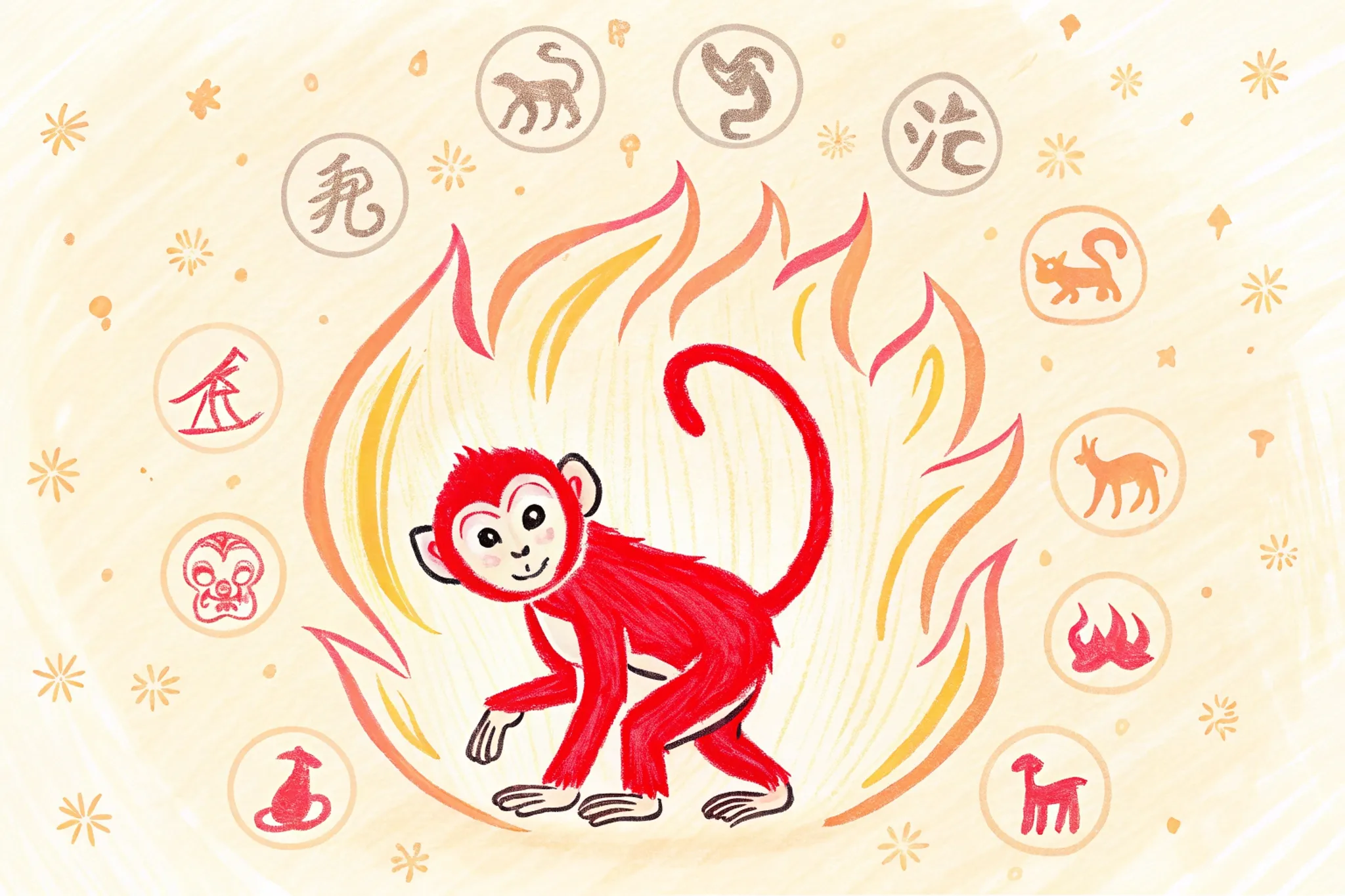 Macaco de fogo