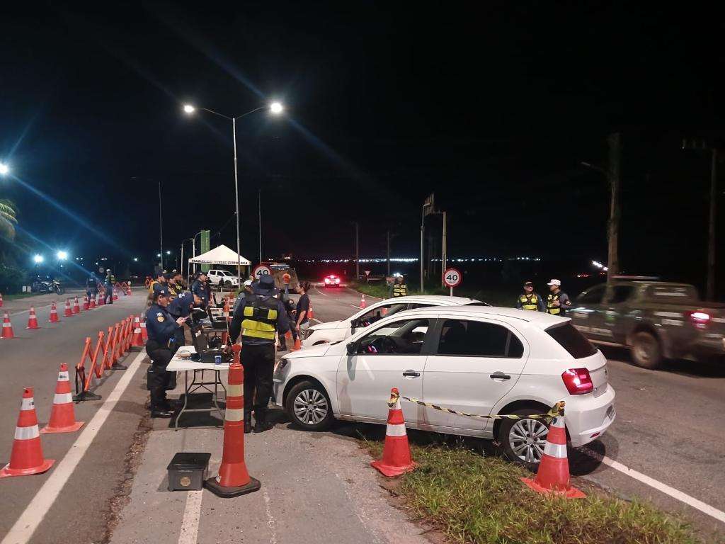 Operacao Lei Seca em Cuiaba resulta em oito prisoes por embriaguez ao volante