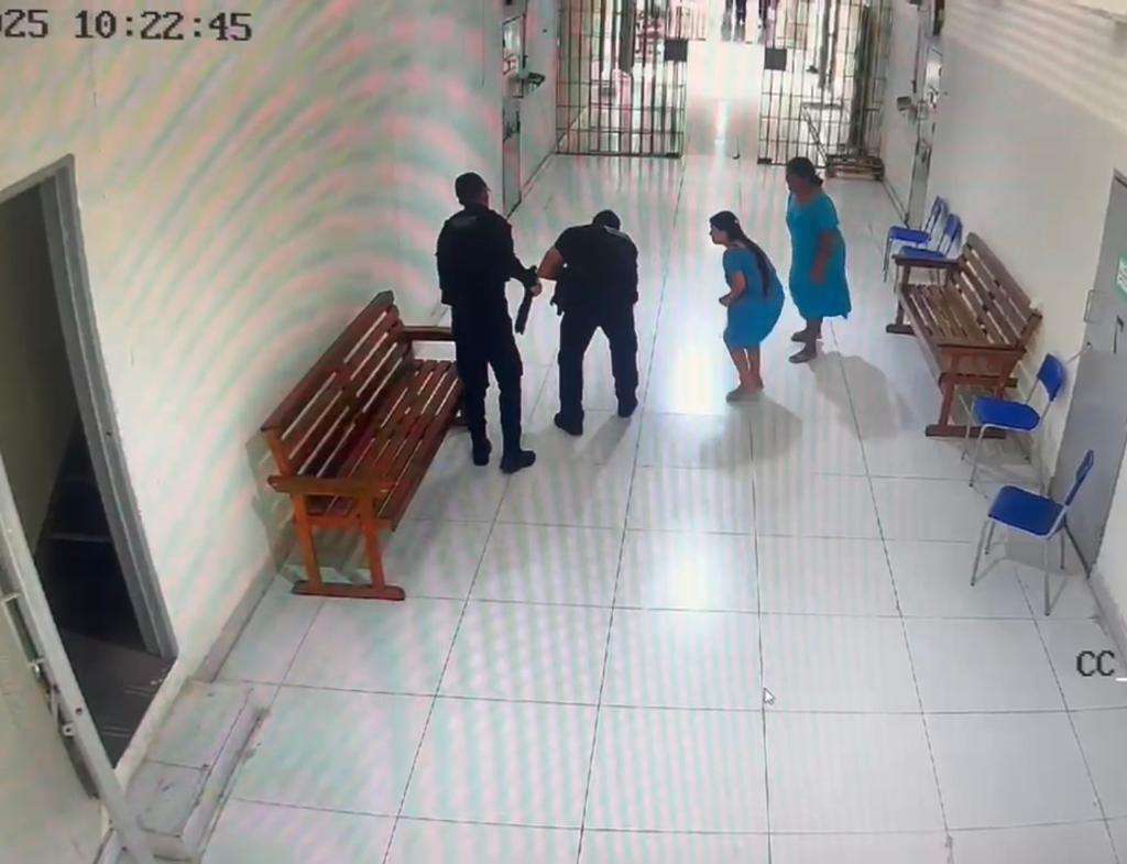 Policia Penal salva bebe engasgado durante visita em penitenciaria de Mato Grosso