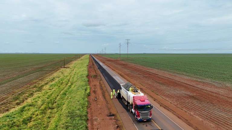 Rodovias de Mato Grosso recebem melhorias para facilitar escoamento da produção