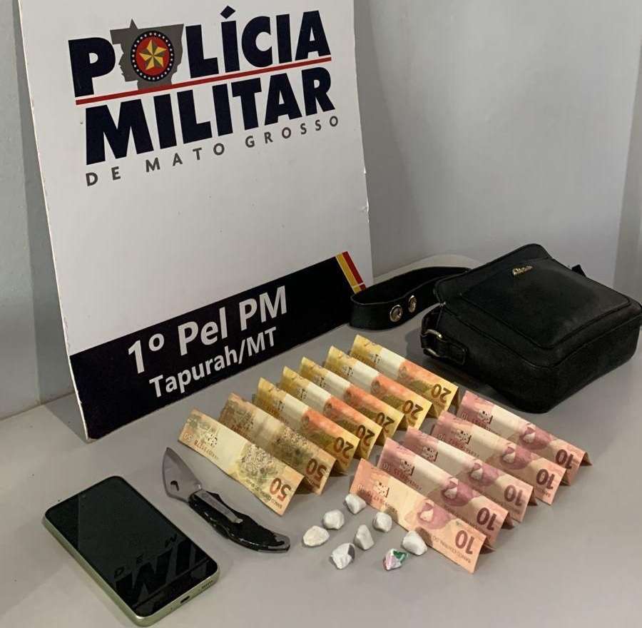 Mulher é presa por tráfico de drogas durante Operação Tolerância Zero em Tapurah