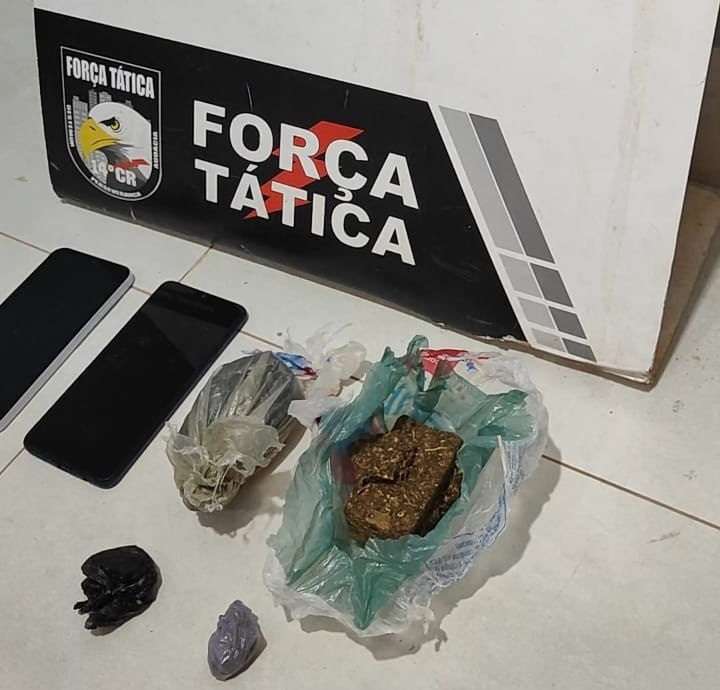 Operação Tolerância Zero resulta em apreensão de drogas e menor detido em Nova Mutum