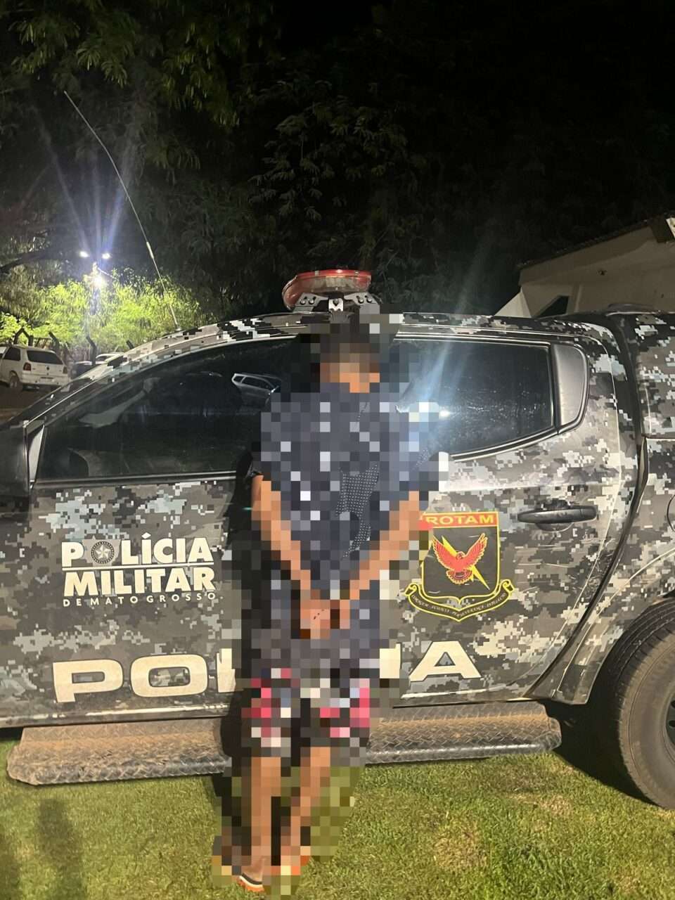 Foragido da Justiça de Minas Gerais é preso pela ROTAM em Lucas do Rio Verde 