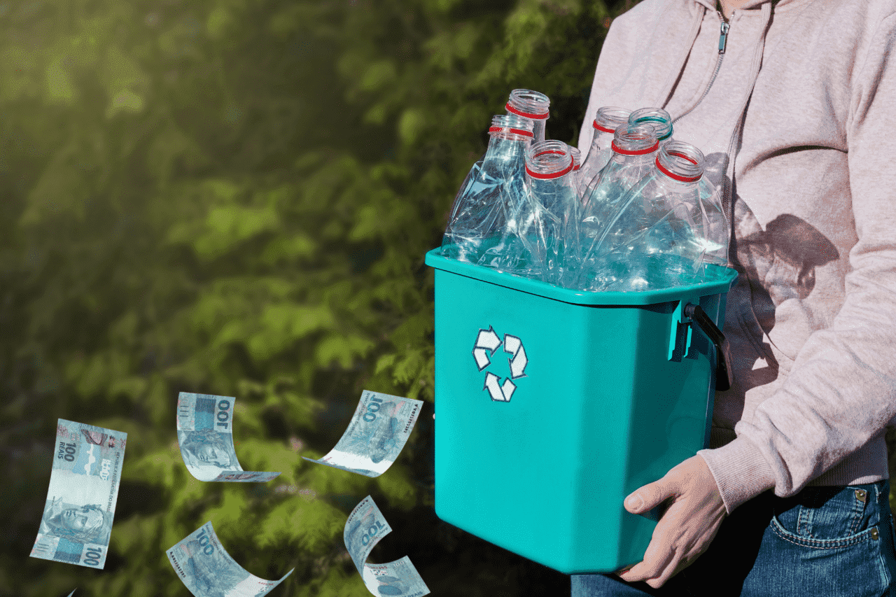 Como ganhar dinheiro com reciclagem?