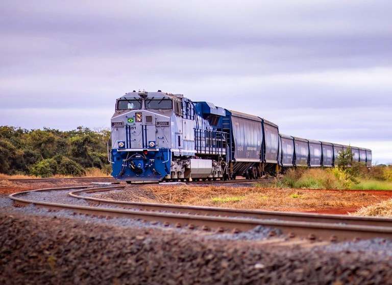 Transporte de carga geral por estradas de ferro no Brasil bate recorde em 2024