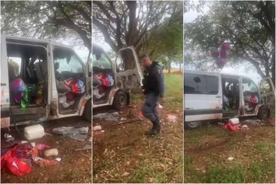 Homem perde as duas pernas após explosão de cilindro de gás hélio em festa religiosa em Boa Esperança do Norte