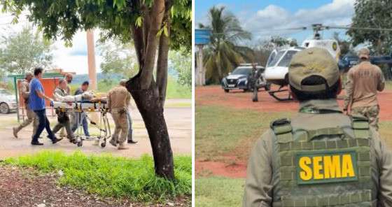 Policial civil é baleado acidentalmente durante operação ambiental em Diamantino