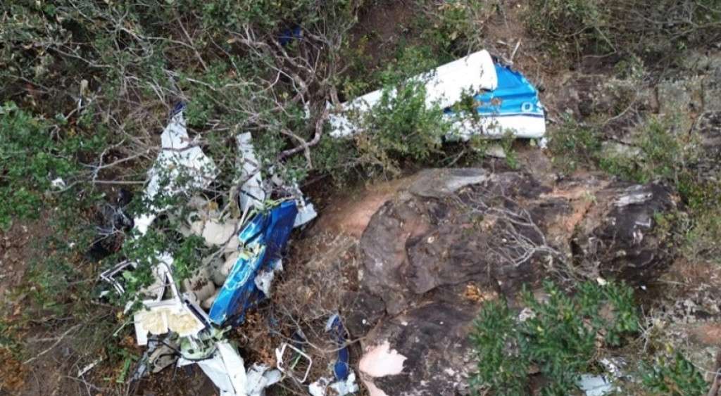 Destrocos de aviao de empresario desaparecido sao vistos em Rondonopolis