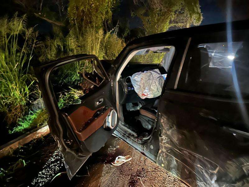 Ultrapassagem perigosa causa acidente com quatro veículos e deixa três feridos na Estrada da Guia