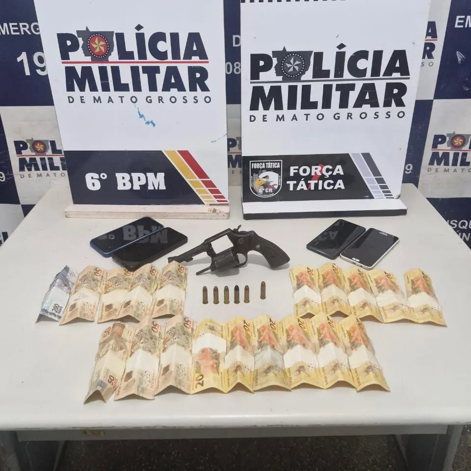 Grupo armado é preso durante operação da PM em Mato Grosso