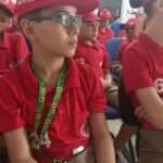 Crianças aprendem sobre saúde mental e disciplina em instrução do projeto Bombeiros do Futuro em Lucas do Rio Verde