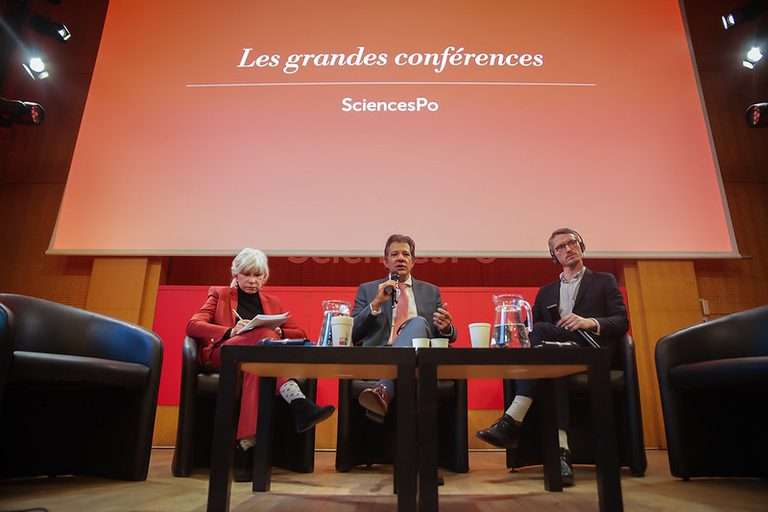 Haddad defende governança climática e multilateralismo em conferência em Paris - Diogo Zacarias/MF