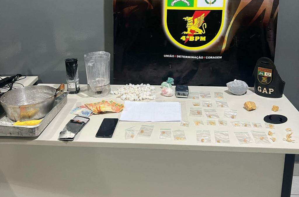 Ações em Várzea Grande resultam na prisão de cinco por tráfico e apreensão de 120 porções de drogas